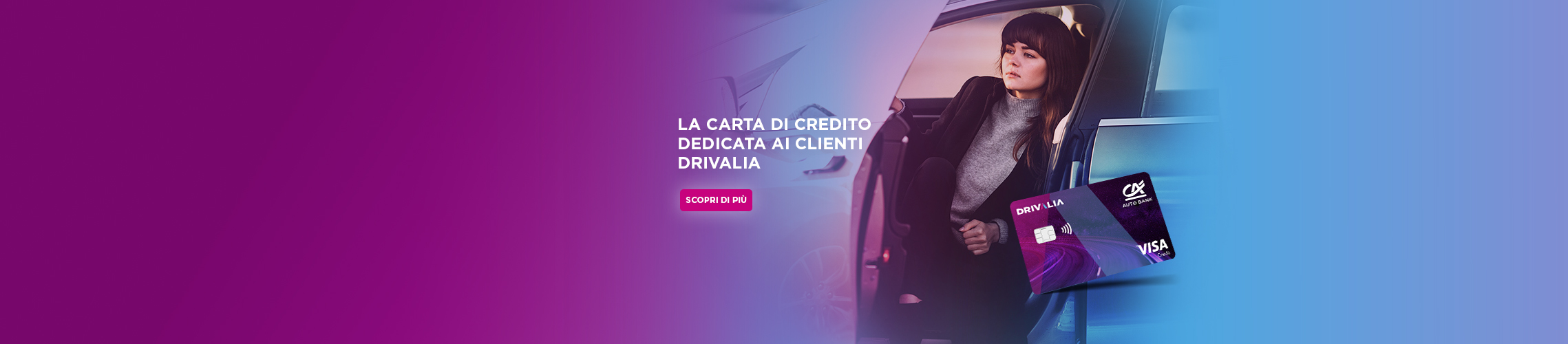 Carta di credito Drivalia
