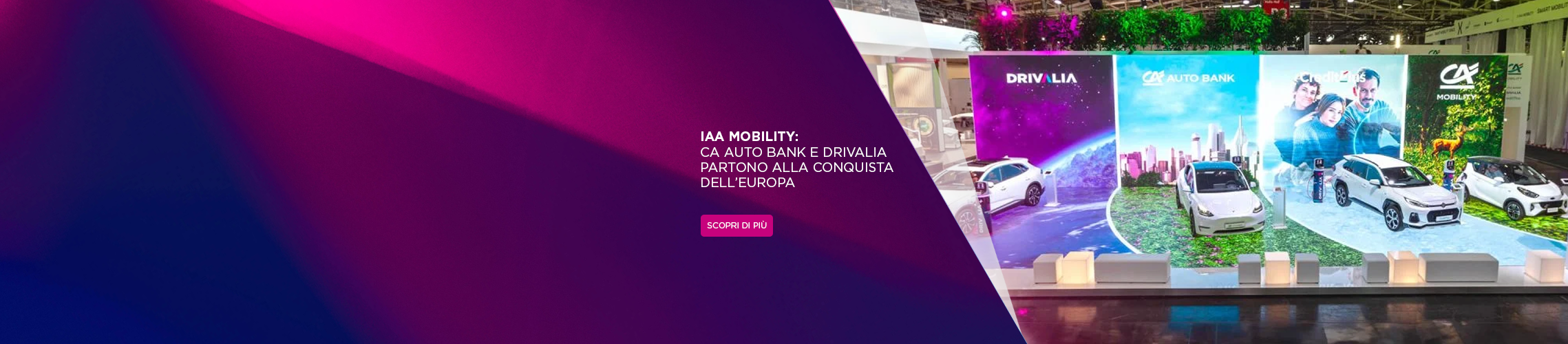 IAA Mobility: CA Auto Bank e Drivalia partono alla conquista dell’Europa