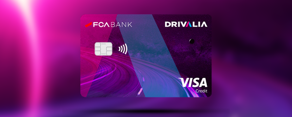 Carta di Credito Drivalia. Per chi ama andare lontano!